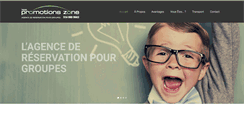 Desktop Screenshot of lespromotionszone.com